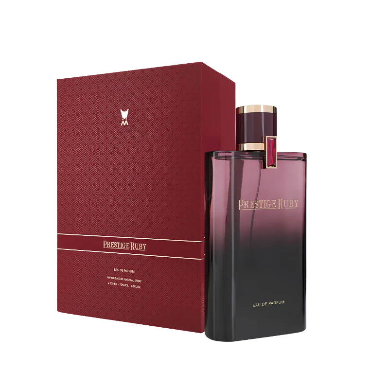 عطر برستيج روبي المركز - 200 مل من الماجد للعود للجنسين